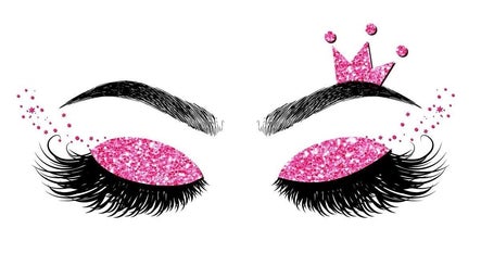 Stylized glittery eyes from Flawless Diamond Beauty Lounge in Cape Town, Western Cape, ZA.