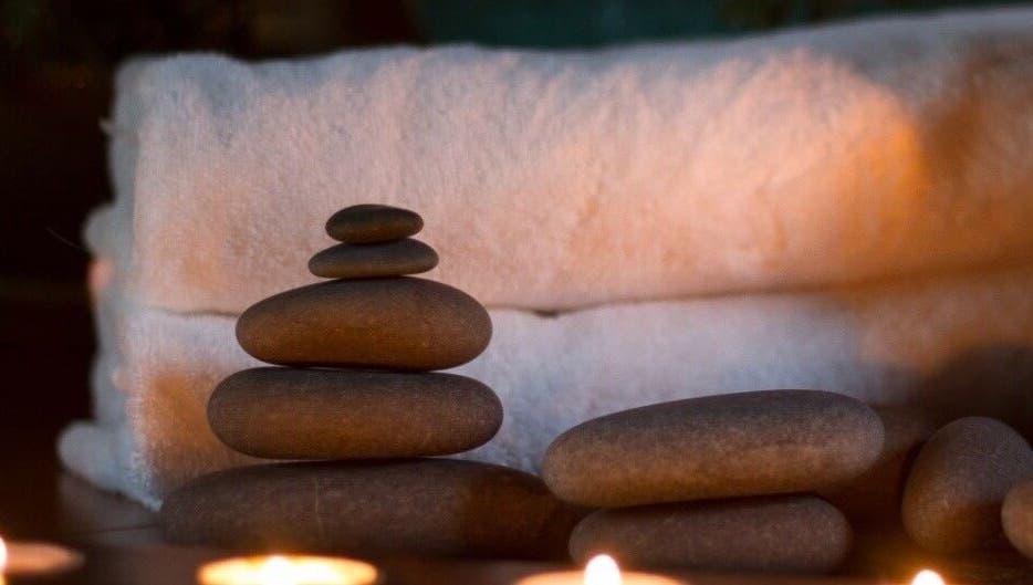 Elegant Touch Massage in Hughson, California offers soothing stone therapy for ultimate relaxation.