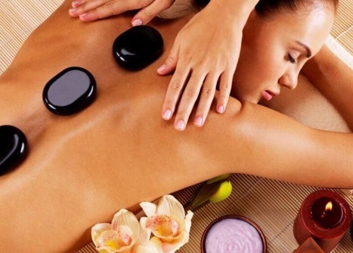 Hot stone massage at Elegant Touch Massage in Hughson, California, US offers relaxation and rejuvenation.
