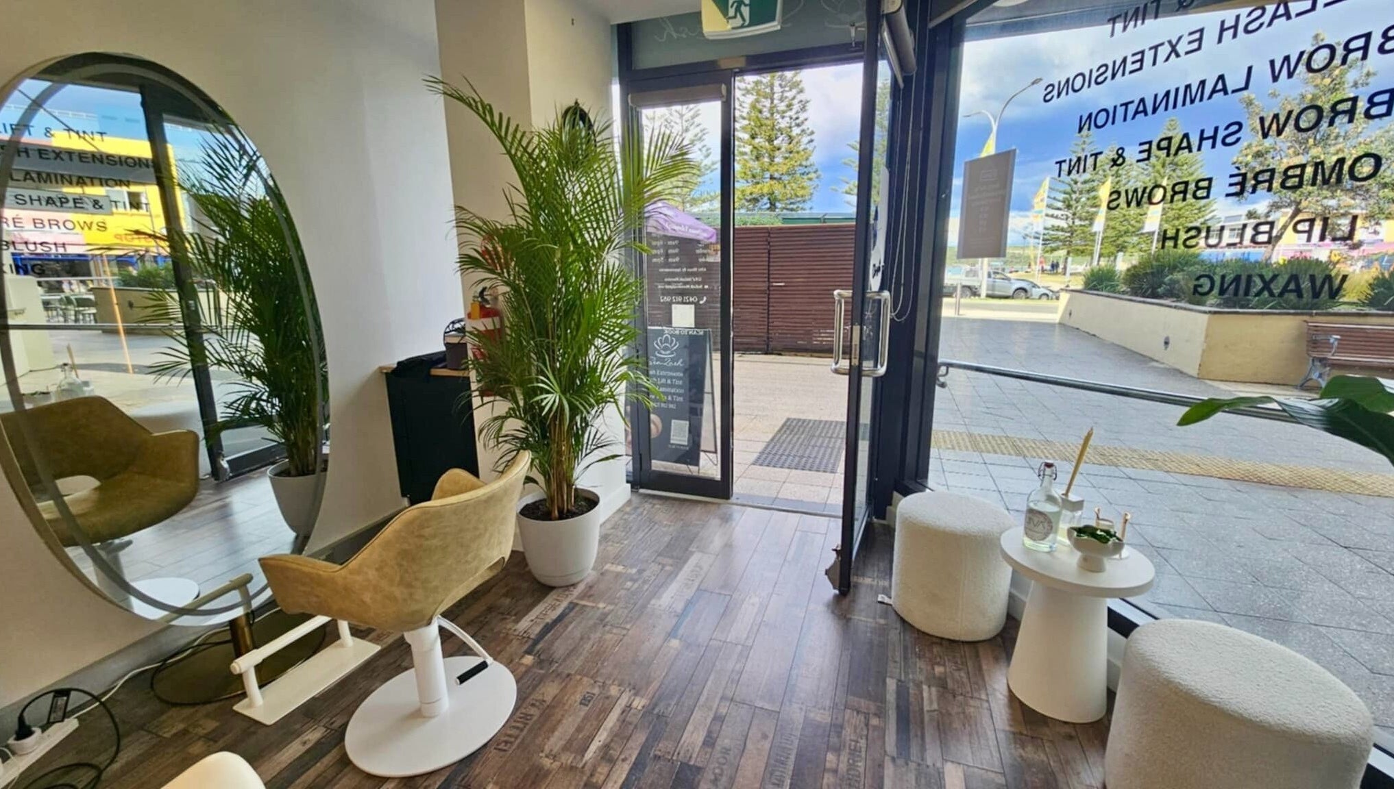 Inviting interior of Hair By Alina in Maroubra, New South Wales, AU with elegant decor and natural light.