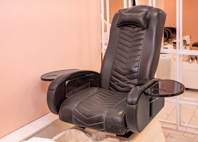 Luxurious massage chair at Adora Haus, Port Melbourne, Victoria, AU offering premium relaxation experience.