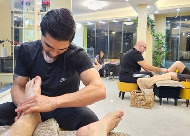 A soothing foot massage at Royal Foot Massage - Taksim, İstanbul, İstanbul, TR, offering ultimate relaxation.