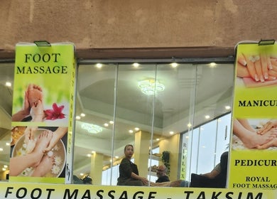View of Royal Foot Massage - Taksim from outside showcasing their relaxing services in İstanbul, İstanbul, TR.