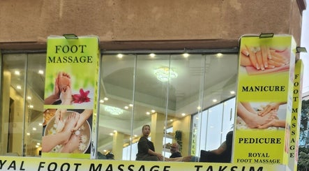 View of Royal Foot Massage - Taksim from outside showcasing their relaxing services in İstanbul, İstanbul, TR.