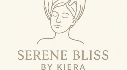 Minimalist logo for Serene Bliss by Kiera, a beauty spa in Colwyn Bay, Wales, GB.