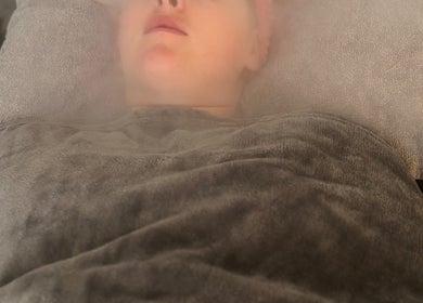 A relaxing steam treatment at Serene Bliss by Kiera in Colwyn Bay, Wales, GB.