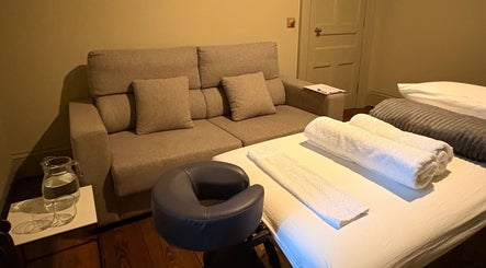 Relaxing massage room at Sanae Restore Massage Therapy - Brighton & Hove in Brighton And Hove, England, GB.