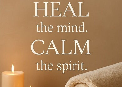 Massage 4 All in Brighton And Hove, England offers tranquility with candles and a rolled towel.