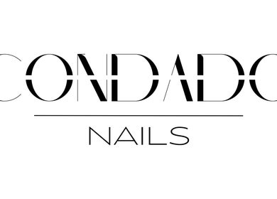 Logotipo elegante de Condado Nails, ubicado en San Juan, San Juan, PR.