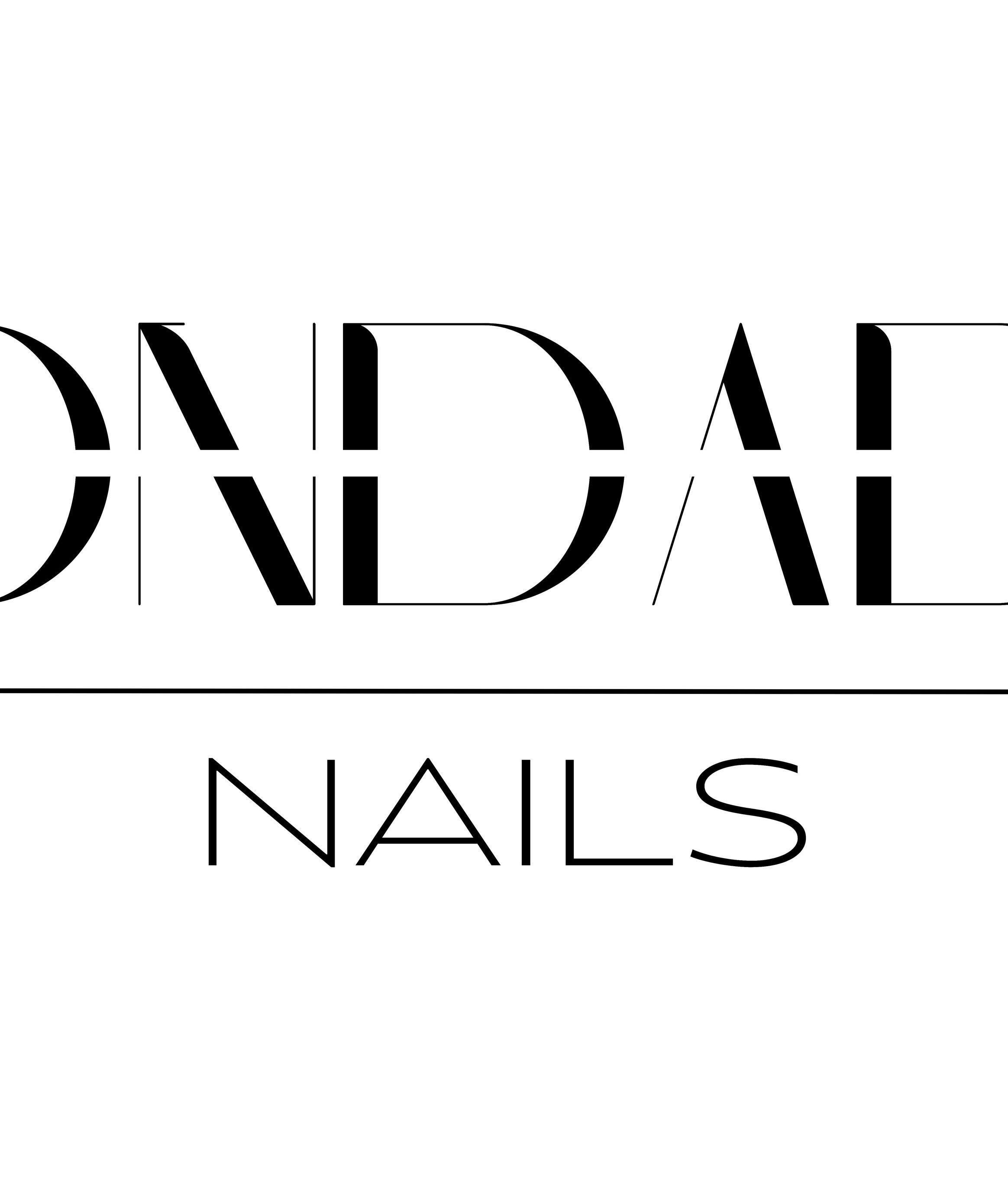 Logotipo elegante de Condado Nails, ubicado en San Juan, San Juan, PR.