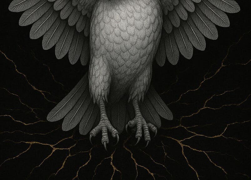 Sztuka z motywem sokoła w Falcon Piercing- Patrycja Rowicka, Morąg, Województwo Warmińsko-mazurskie, PL.