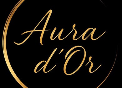 Logo élégant d'Aura d'or, un centre de beauté à La Roche-sur-Yon, Pays De La Loire, FR.