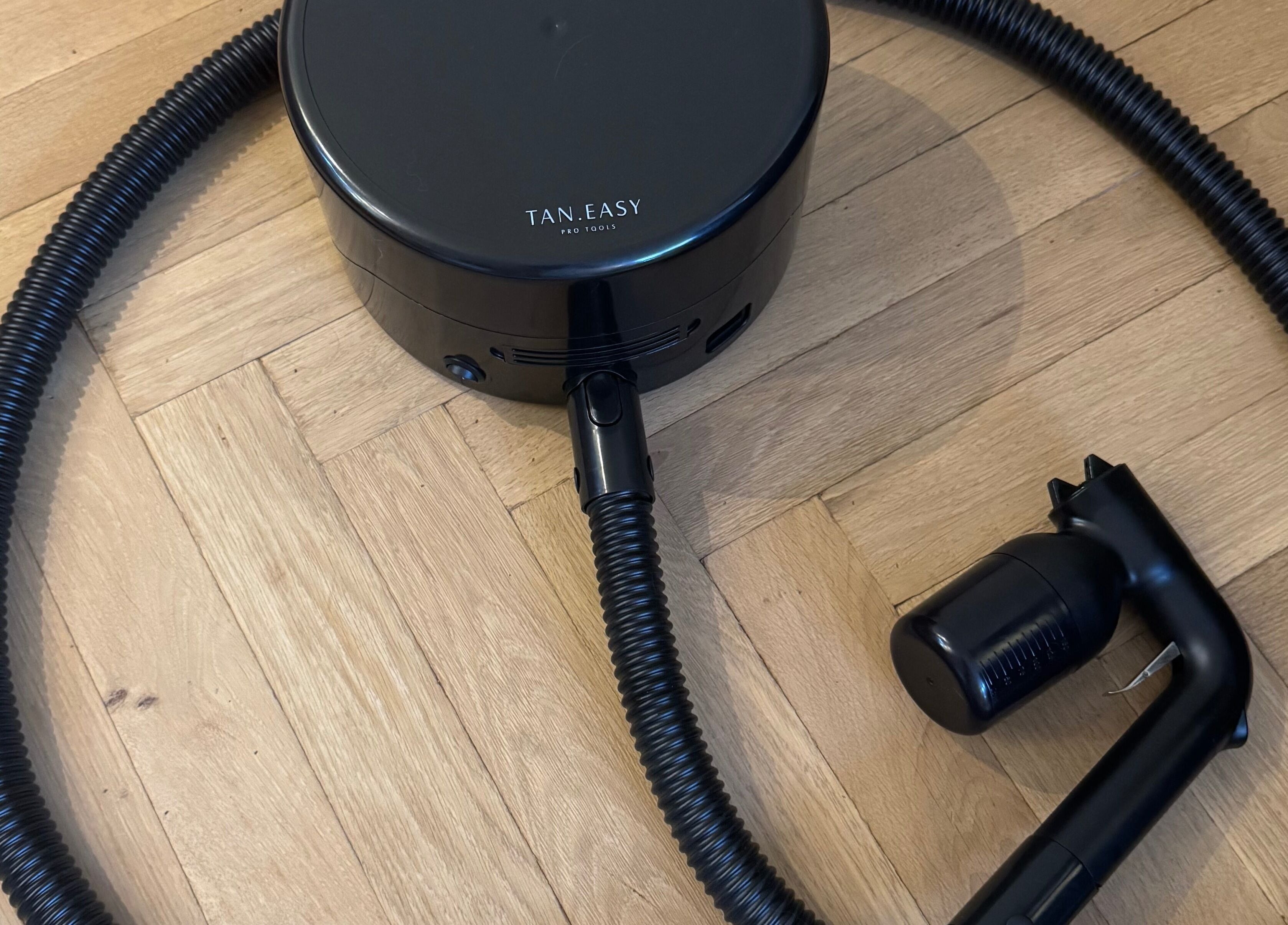 Professional tanning equipment on display at Bronzed by Chlo, Manchester, England, GB.