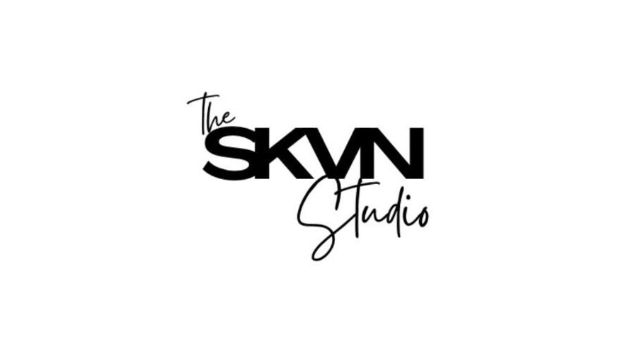 The SKVN Studio logo at Fleming Island, Florida, US, showcasing sleek, modern design.