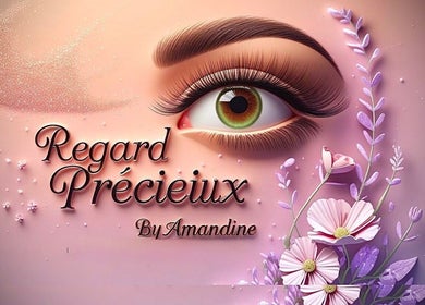 Design élégant de Regard précieux By Amandine à L'hôpital, Grand Est, FR avec œil et fleurs délicates.