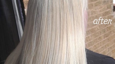 Gorgeous blonde hair transformation at Chlo's Hair, Newport, England, GB. Silky, smooth, and shiny result.