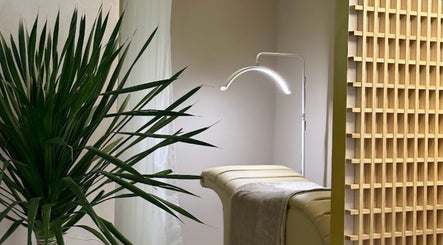 Relaxing therapy bed and decor at Luxelounge by Miramara, Davao City, Davao Region, PH.