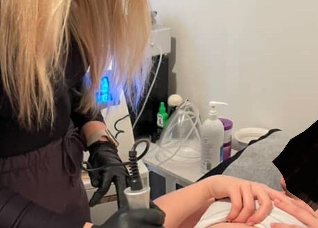 Professional hydrafacial treatment at Bodiess By Bri in Huntingdale, Western Australia, AU.