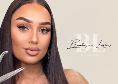 Close-up of a person showcasing lashes at BoutiquelashesbyJade, Banjup, Western Australia, AU.