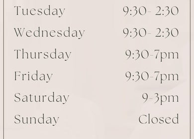 Business hours for Beauty Within in Castleford, England, GB showcasing opening and closing times.