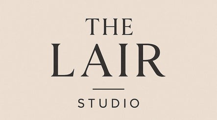 The Lair Studio logo in Bridgwater, England, GB, showcasing its refined branding.
