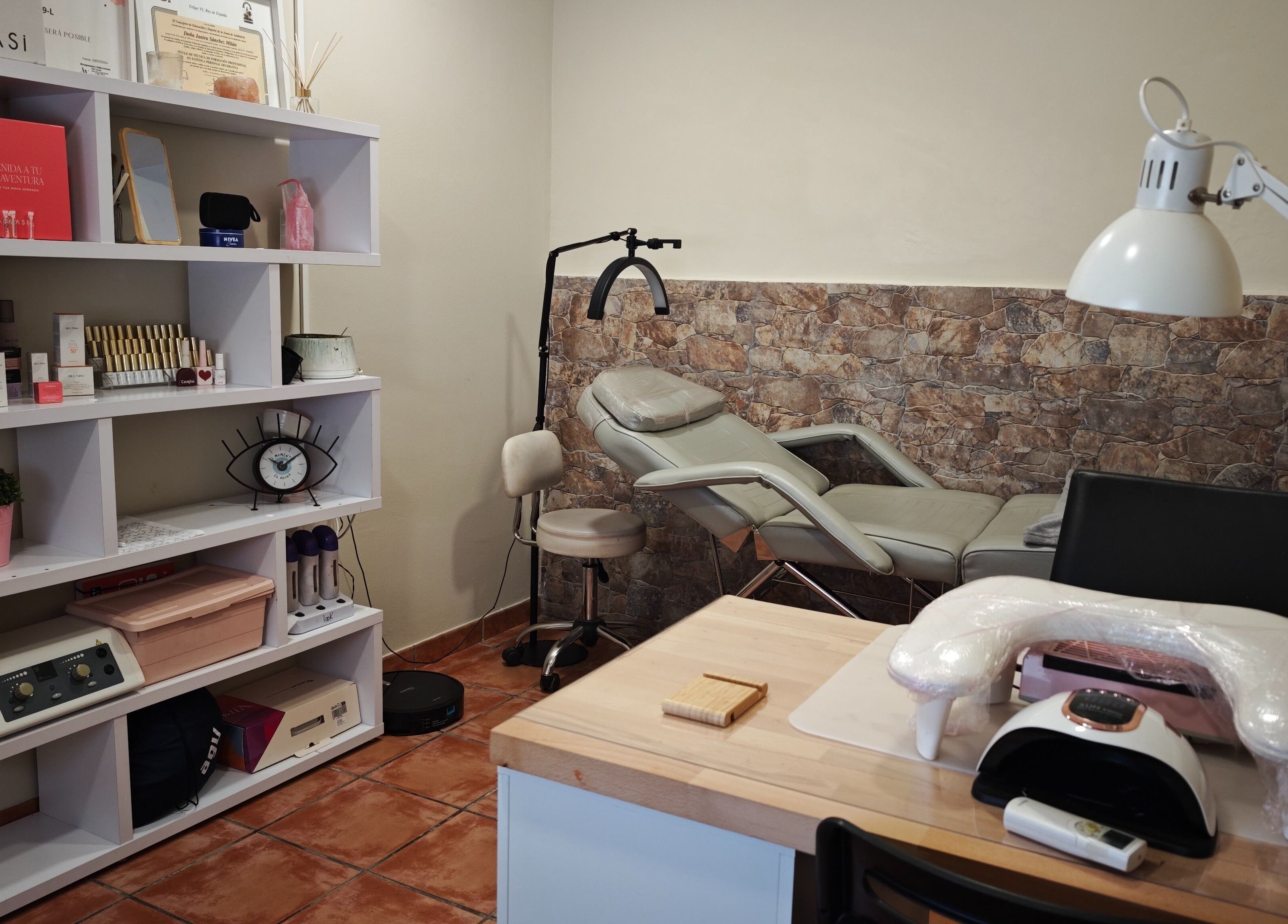 Sala de tratamiento en Milans Beauty, La Línea De La Concepción, Andalucía, ES.