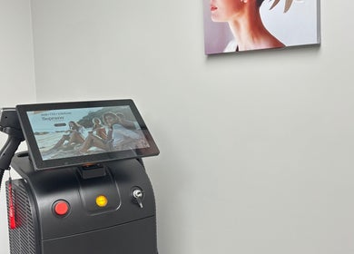 Modern laser equipment at Yara Skin Care, Selkirk, Manitoba, CA, for advanced beauty treatments.