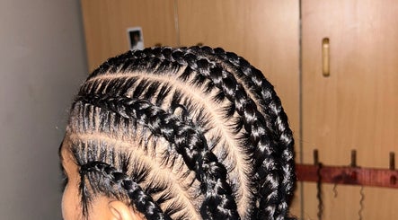Intricate braided hairstyle at Braidbabes in Cape Town, Western Cape, ZA showcasing expert techniques.
