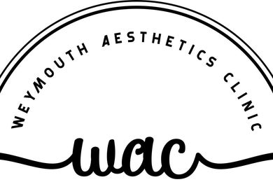 Logo of Weymouth Aesthetics Clinic located in Weymouth, England, GB, featuring elegant black lettering.