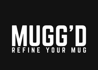 MUGG'D logo with the tagline 'Refine Your Mug' in Ponteland, England, GB.