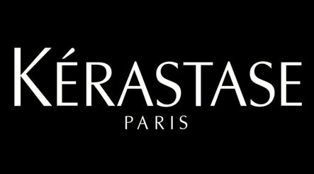 Kerastase Paris logo at Andreanne Landry Rivest in Gatineau, Québec, CA showcasing luxury haircare.