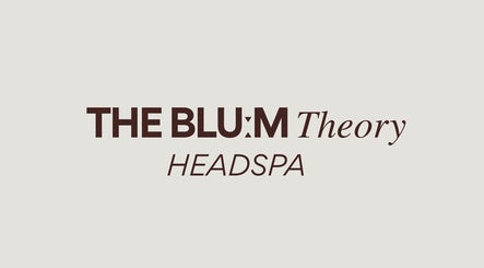 Logo of The Blum Theory Head Spa at Ninenteen, located in Cross Hills, England, GB, in stylish typography.