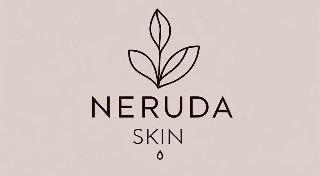 NERUDA Skin logo with a leaf design, located in Dundee, Scotland, GB.