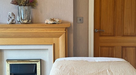 Tranquil massage room at The Soul Co - (Women Only) - Walsall, featuring a cozy decor in Walsall, England, GB.