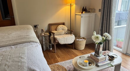 Cozy wellness room at The Soul Co - Walsall, England, GB, with soft lighting and inviting decor for relaxation.