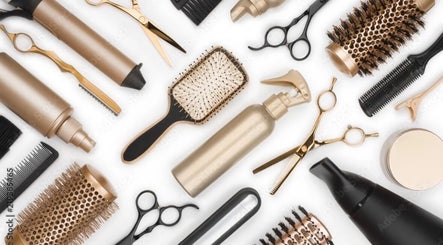 Professional hair tools at Virtuosity in Al Hidd, Muḥāfaẓat Al-muḥarraq, BH for beauty transformations.