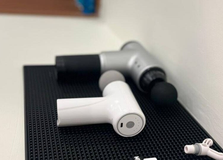 Massage guns at صالون أسطر للحلاقة - Astur Barbershop, Riyadh, Riyadh Province, SA.