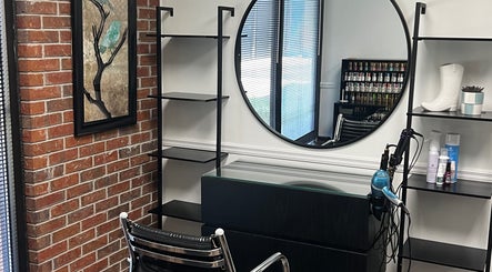 Modern salon interior at MattiBBeauty at Penny Lane, Rome, Georgia, US.