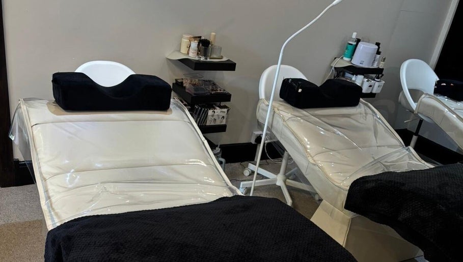 Rebel Beauty's luxury treatment chairs, Burnley, England, GB - designed for comfort and relaxation.