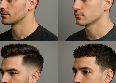 Trendy men's haircuts at Members-Only Grooming, Flower Mound, Texas, US showcase modern grooming styles.