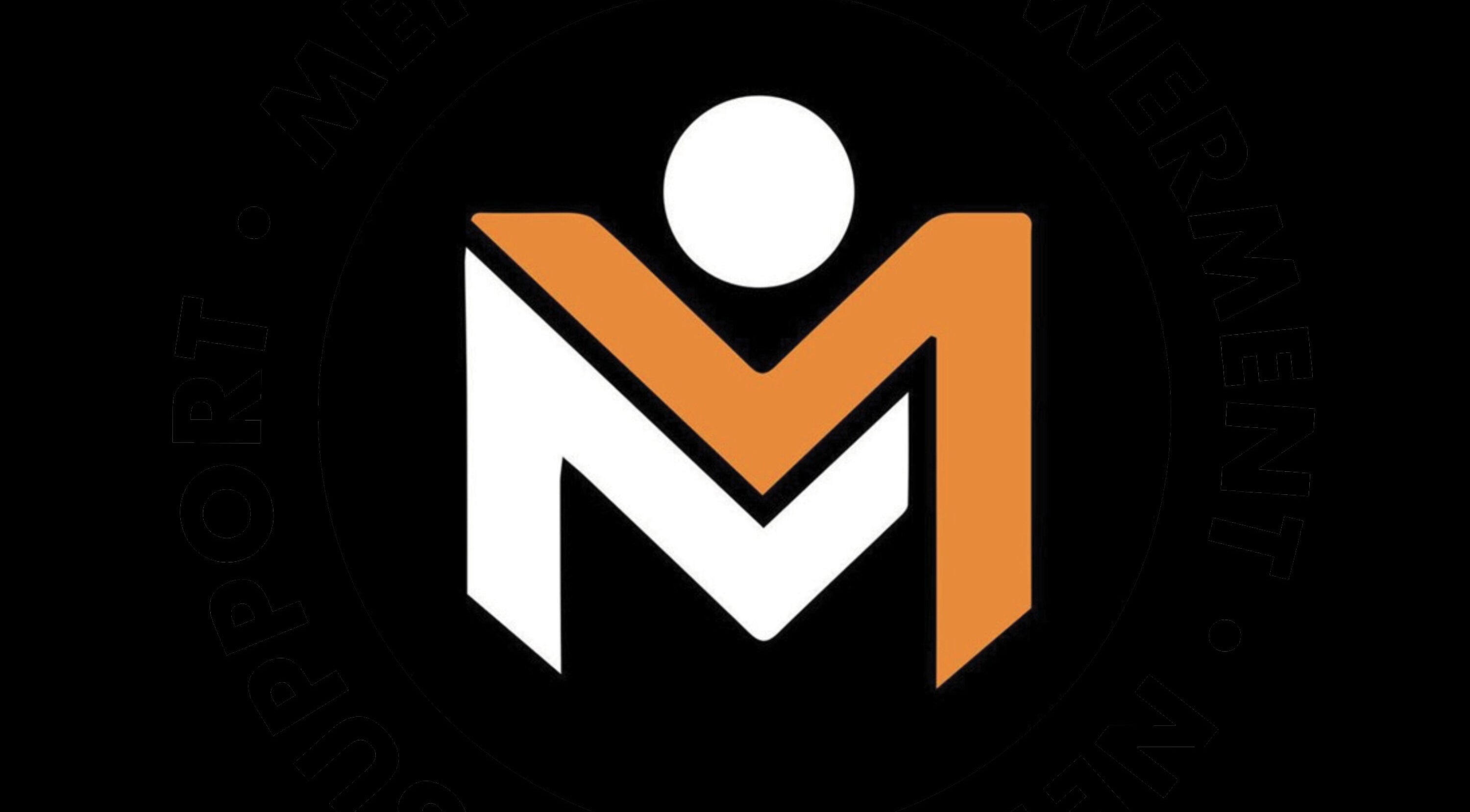 Logo of Men Empowerment Network Support in Bridgetown, Saint Michael, BB with bold M design.