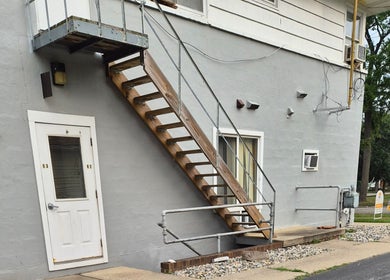 Exterior of Star Child Esthetics LLC showcasing stairs in Midland, Michigan, US.