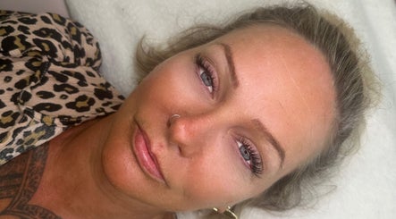 Woman with fresh makeup at Paloma House Poole & Pokesdown, Bournemouth, England, GB.
