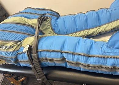 Relaxing compression therapy at re:balance, Windsor, England, GB. A soothing wellness experience.