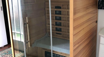 Cozy sauna at Eden Thai Massage & Spa - Kingsland, Auckland, Auckland, NZ for a relaxing wellness experience.