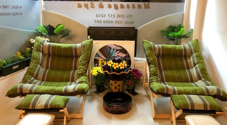Relaxing seating at Eden Thai Massage & Spa - Mount Eden, Auckland, Auckland, NZ.