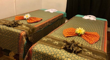 Relaxing spa beds at Eden Thai Massage & Spa - Mount Eden, Auckland, Auckland, NZ, adorned with elegant decor.