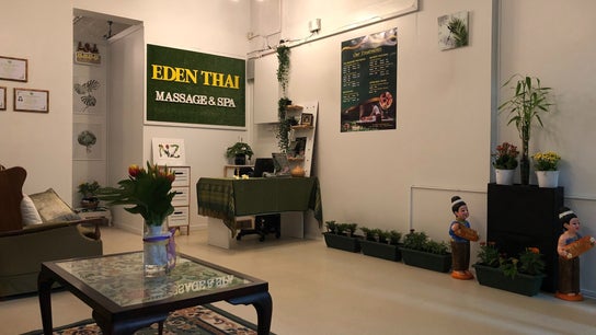 Cozy interior of Eden Thai Massage & Spa - Mount Eden, Auckland, Auckland, NZ, showcasing plants and Thai decor.