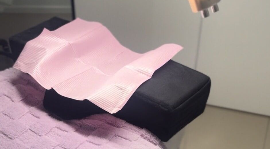 Comfortable massage table setup at Lily Beauty by Leila, Buronga, New South Wales, AU.