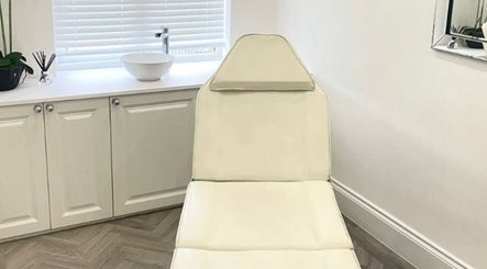 Relaxing spa chair setup at Hydro Clinic in Liverpool, England, GB.